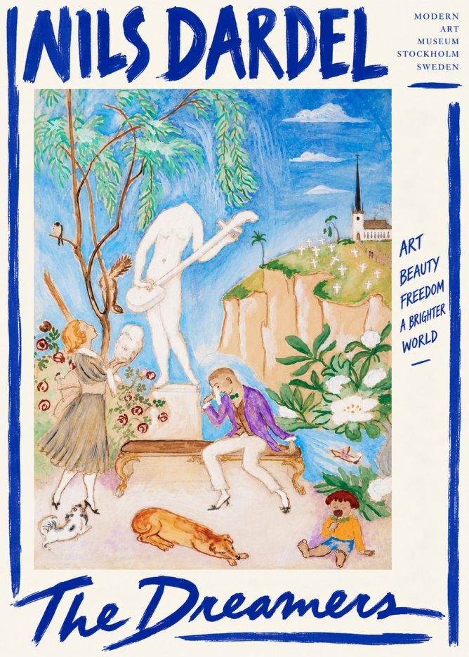 Nils Dardel The Song No5 - Poszter