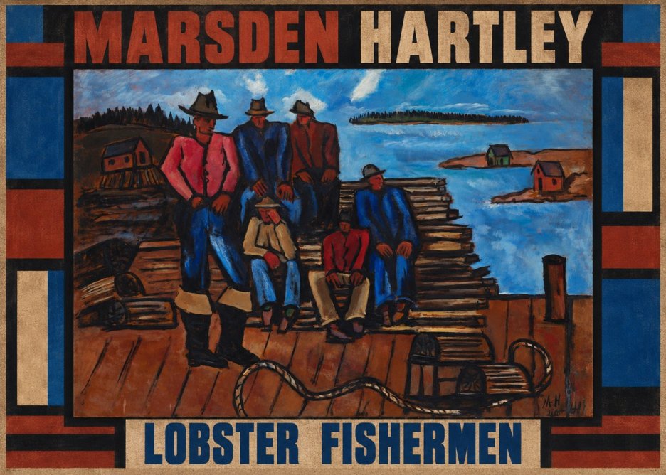 Marsden Hartley Lobster Fishermen I No2 - Poszter