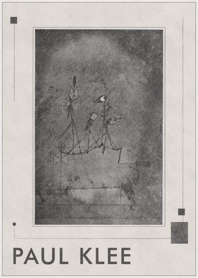 Paul Klee Group of Figures No1 - Poszter