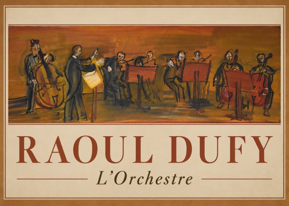 Raoul Dufy L'orchestre No1 - Poszter