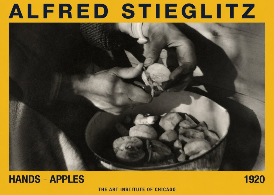 Alfred Stieglitz Hands - Apples No2 - Poszter