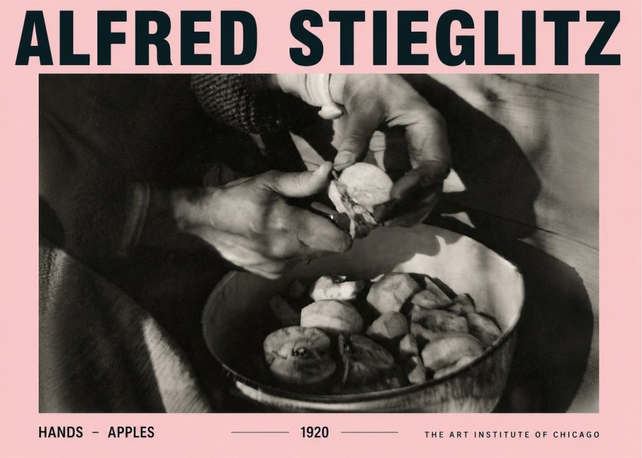 Alfred Stieglitz Hands - Apples No4 - Poszter