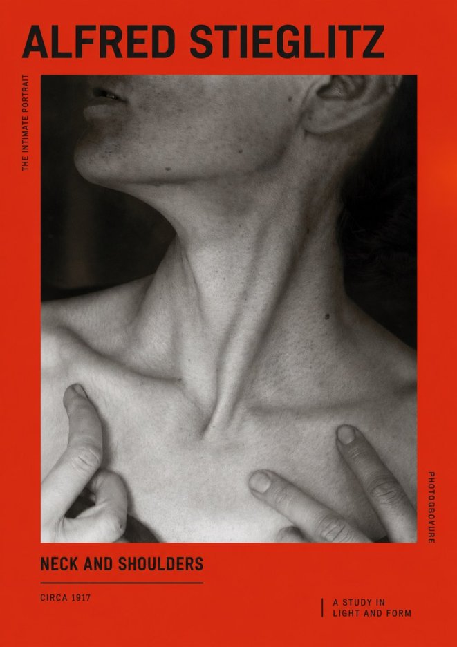 Alfred Stieglitz Neck and Shoulders No2 - Poszter