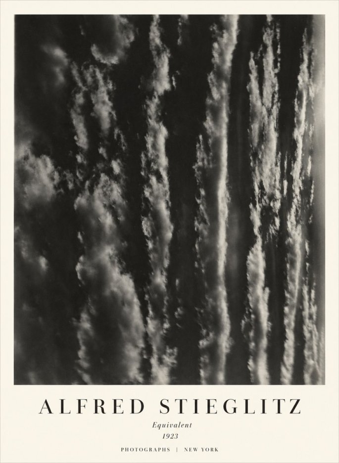 Alfred Stieglitz Equivalent I No3 - Poszter