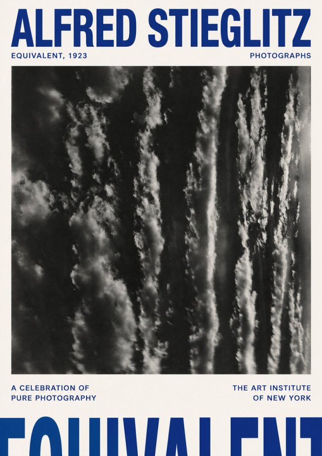 Alfred Stieglitz Equivalent I No4 - Poszter