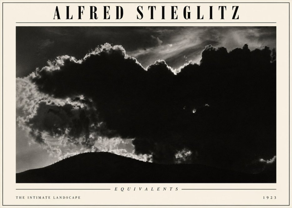 Alfred Stieglitz Equivalents II No6 - Poszter