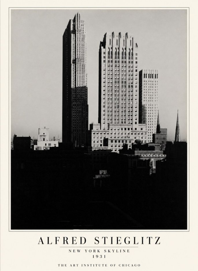 Alfred Stieglitz New York Skyline No1 - Poszter