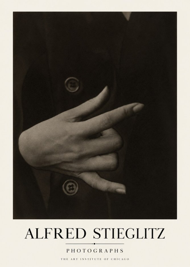 Alfred Stieglitz Hands No1 - Poszter