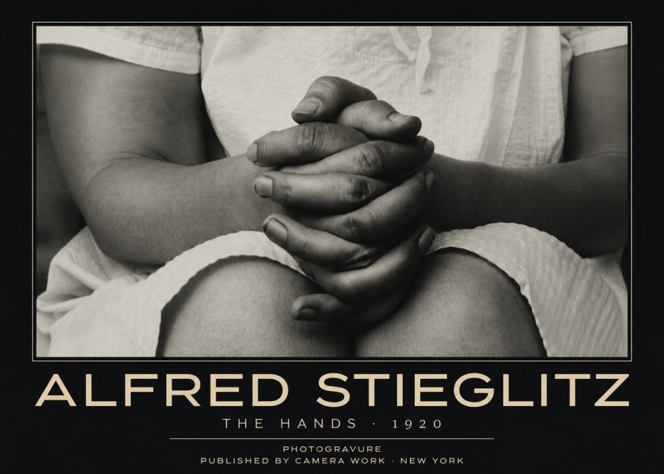 Alfred Stieglitz The Hands No3 - Poszter