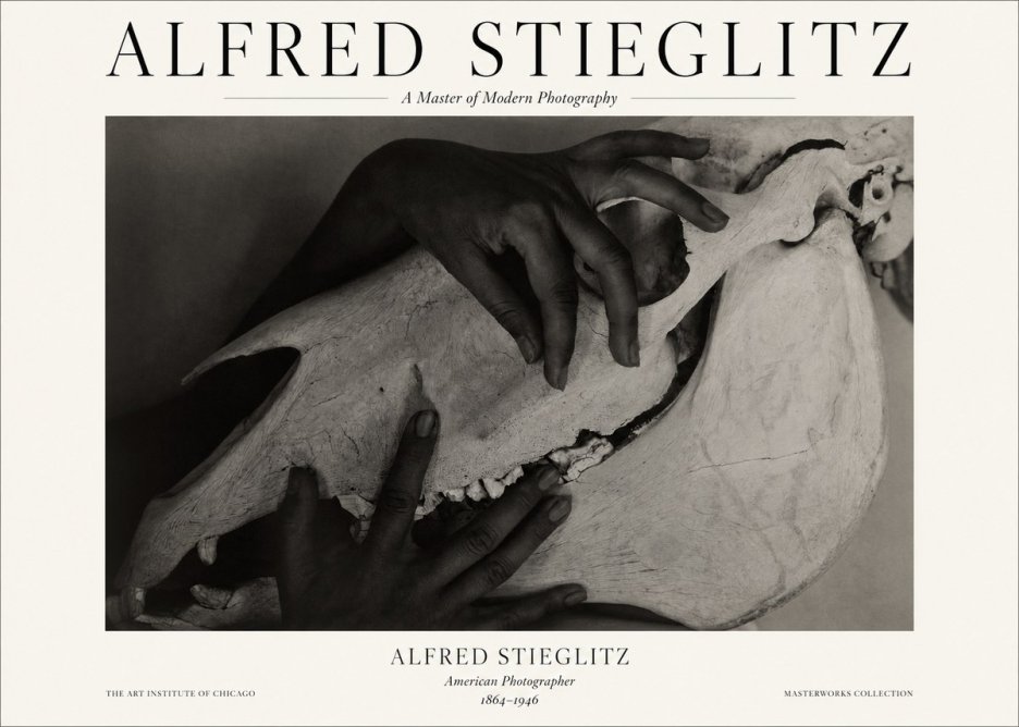 Alfred Stieglitz Georgia O'keeffe - Hands and Skull No1 - Poszter