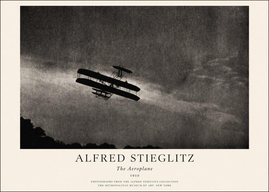 Alfred Stieglitz The Aeroplane No1 - Poszter