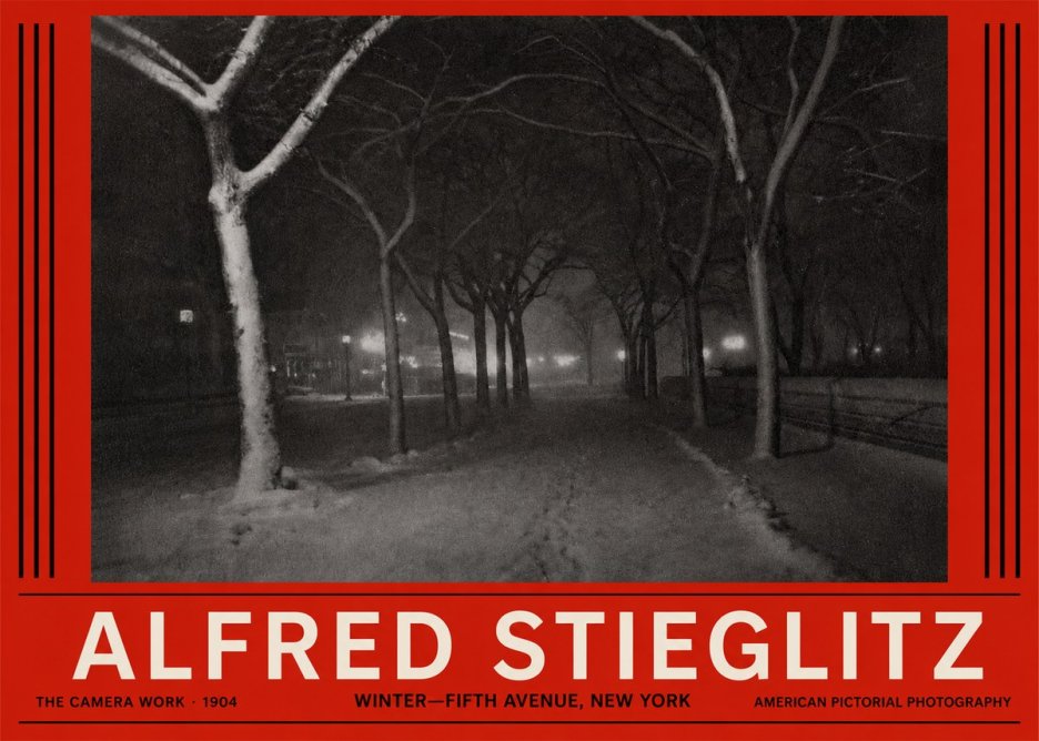 Alfred Stieglitz Winter—fifth Avenue, New York No2 - Poszter