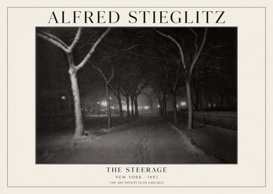 Alfred Stieglitz Winter—fifth Avenue, New York No4 - Poszter