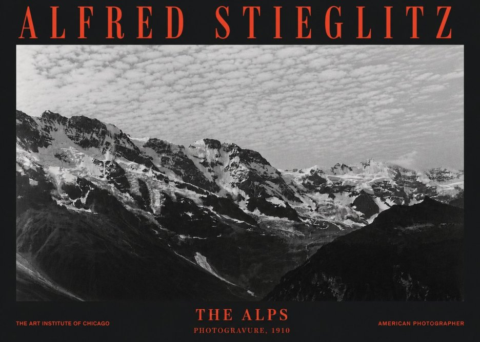 Alfred Stieglitz The Alps No4 - Poszter