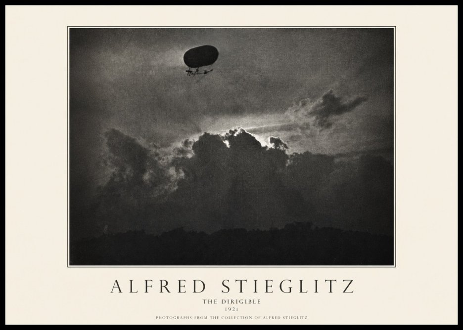 Alfred Stieglitz The Dirigible No1 - Poszter