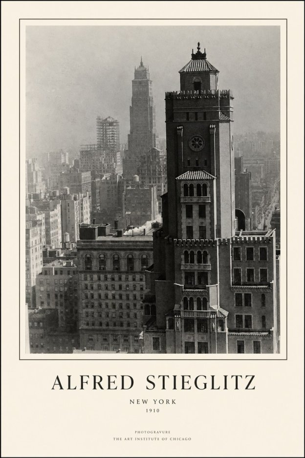 Alfred Stieglitz New York No1 - Poszter