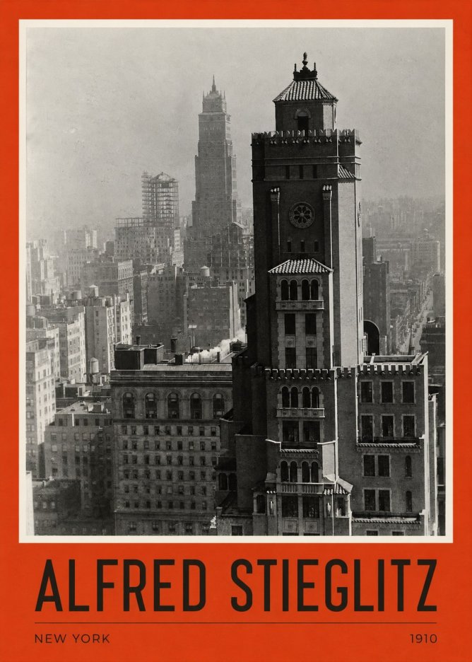 Alfred Stieglitz New York No2 - Poszter