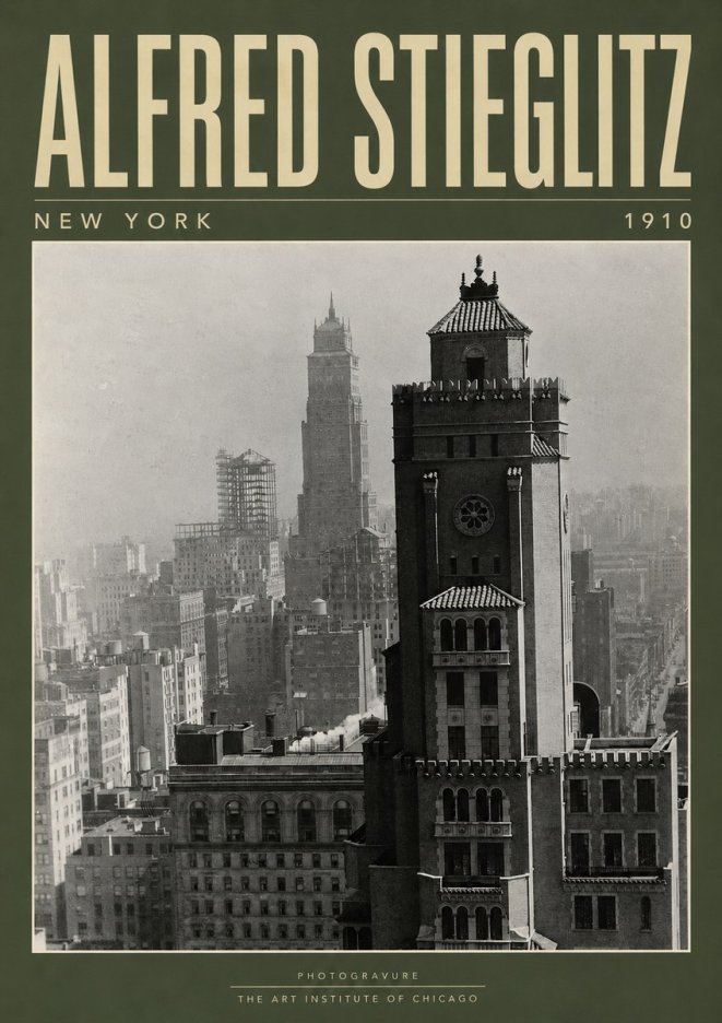 Alfred Stieglitz New York No4 - Poszter