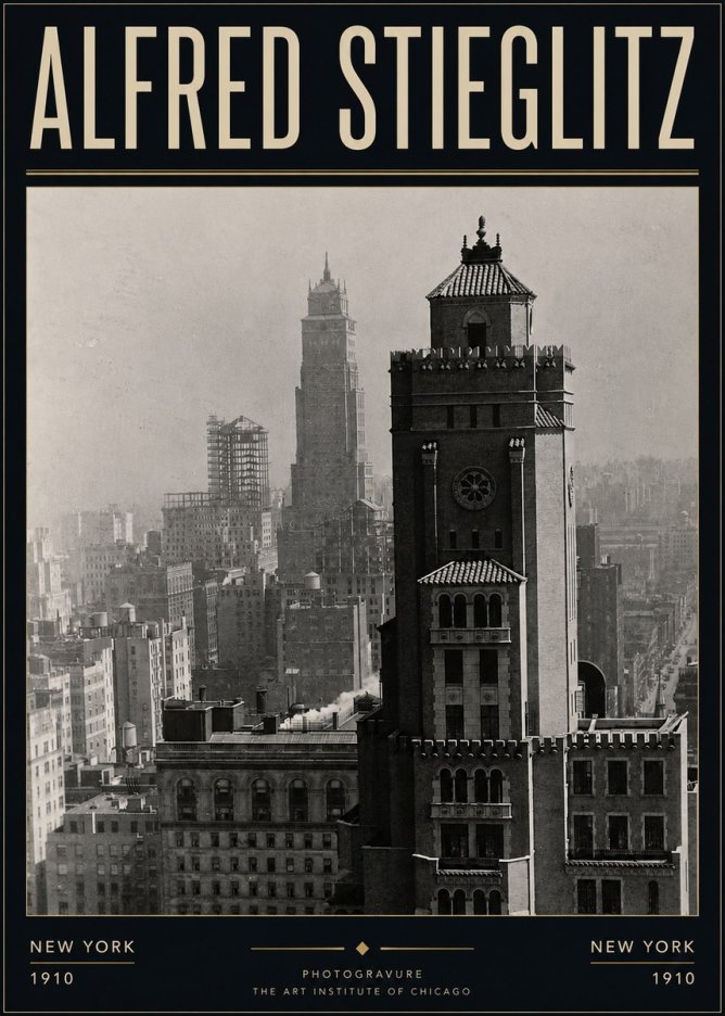 Alfred Stieglitz New York No6 - Poszter