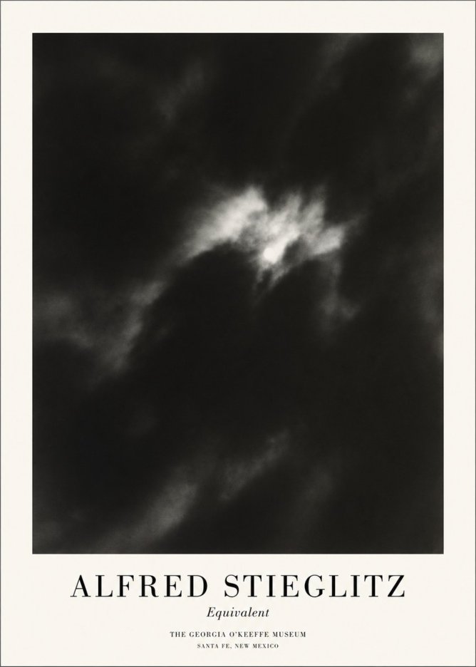 Alfred Stieglitz Equivalent IV No1 - Poszter
