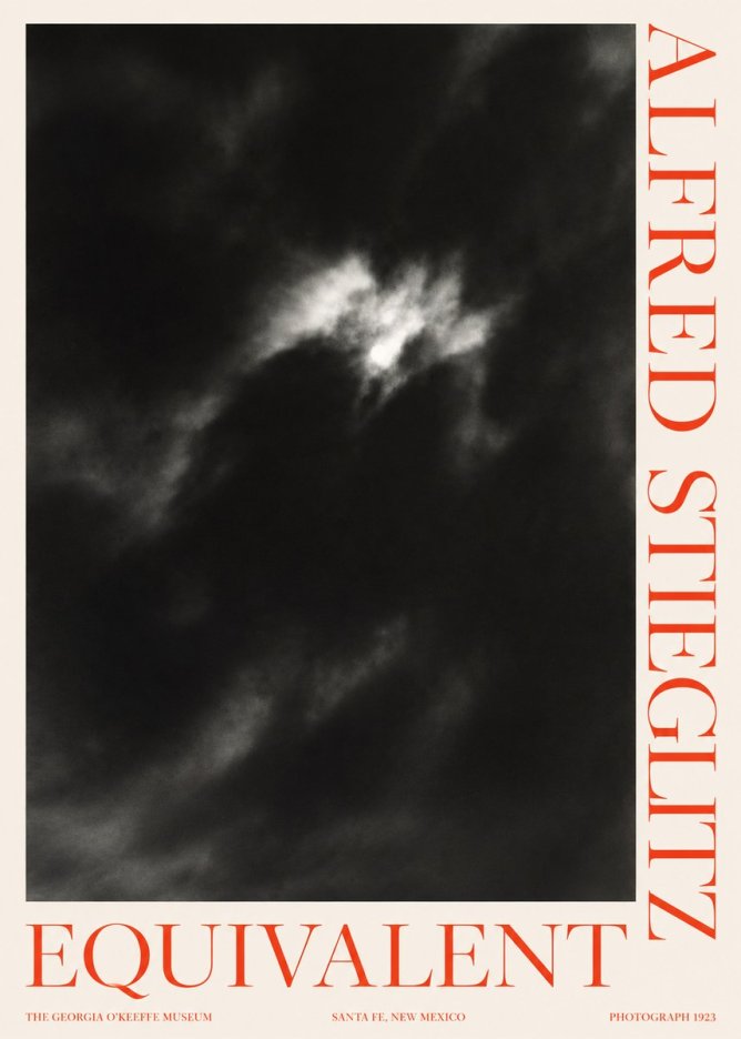 Alfred Stieglitz Equivalent IV No2 - Poszter