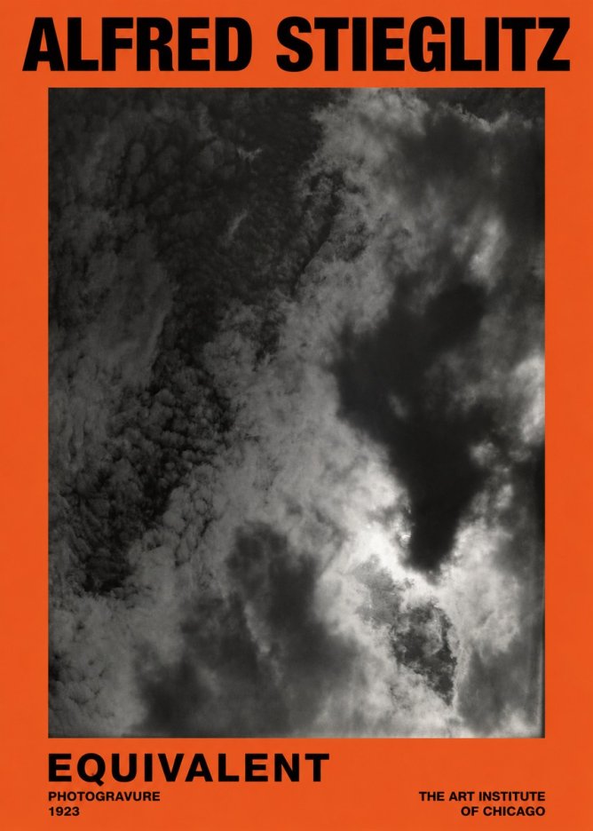 Alfred Stieglitz Equivalent V No2 - Poszter