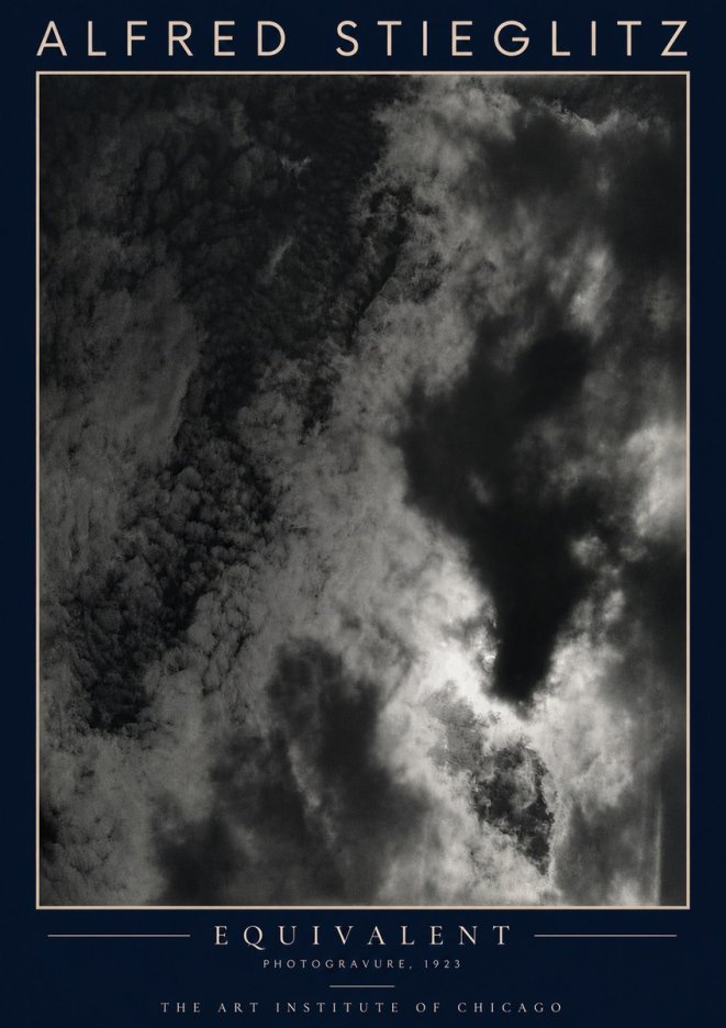 Alfred Stieglitz Equivalent V No4 - Poszter
