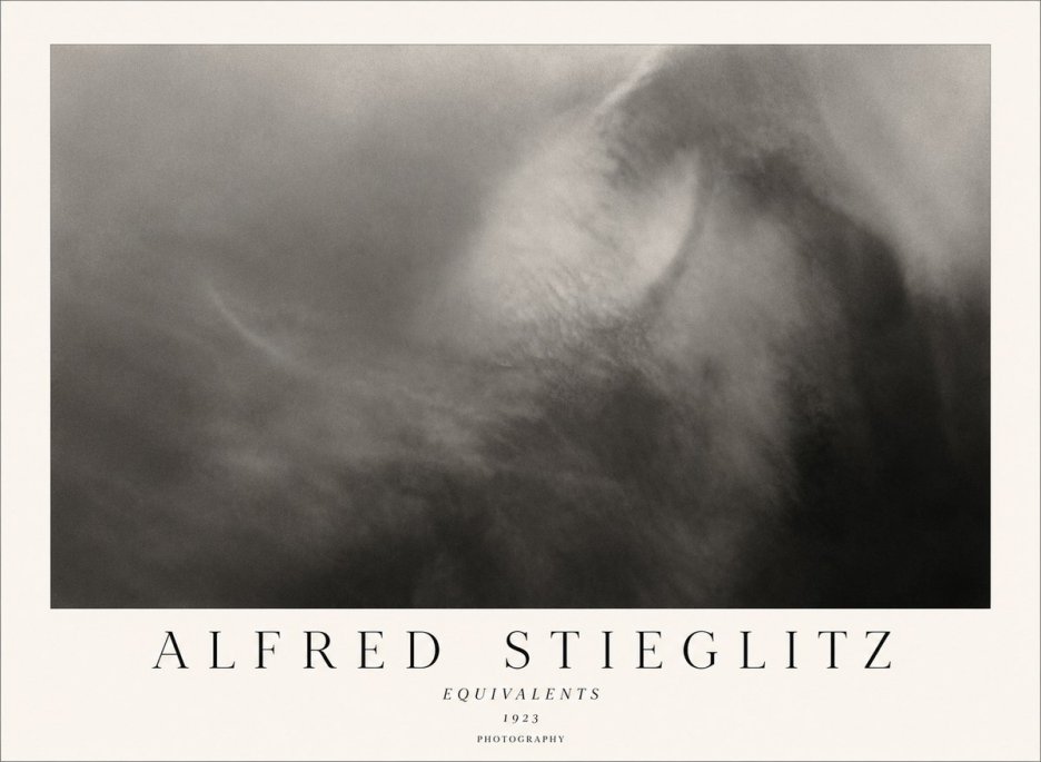Alfred Stieglitz Equivalents III No1 - Poszter