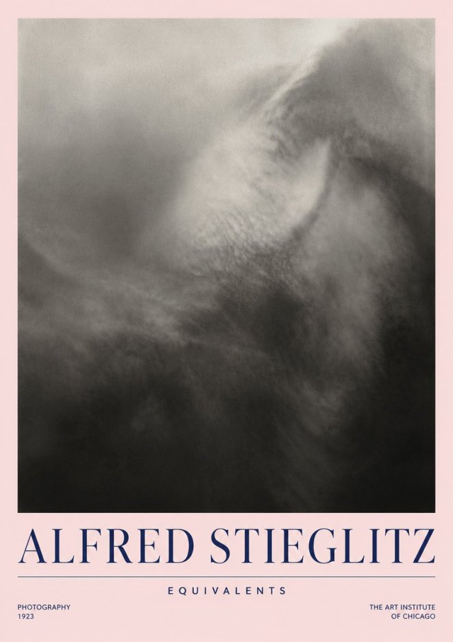 Alfred Stieglitz Equivalents III No3 - Poszter