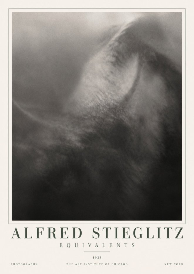 Alfred Stieglitz Equivalents III No6 - Poszter