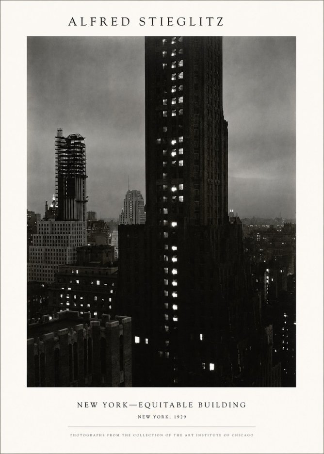 Alfred Stieglitz New York—equitable Building No1 - Poszter