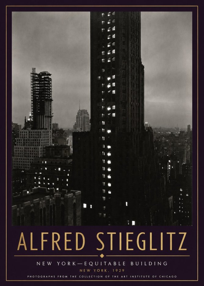 Alfred Stieglitz New York—equitable Building No4 - Poszter