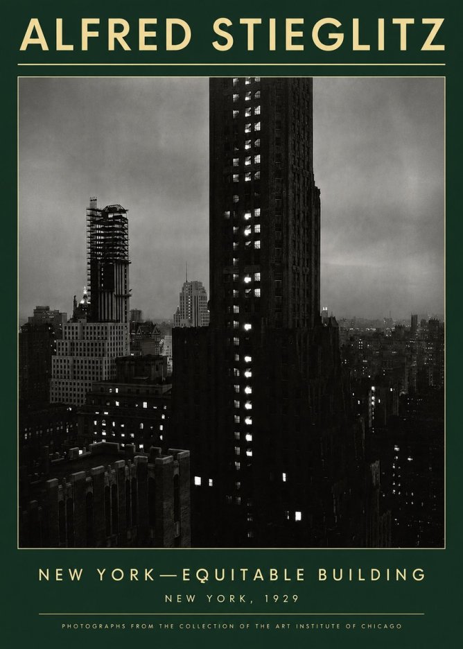 Alfred Stieglitz New York—equitable Building No5 - Poszter