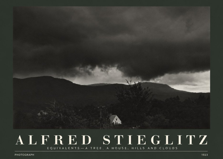 Alfred Stieglitz Equivalent VI No5 - Poszter