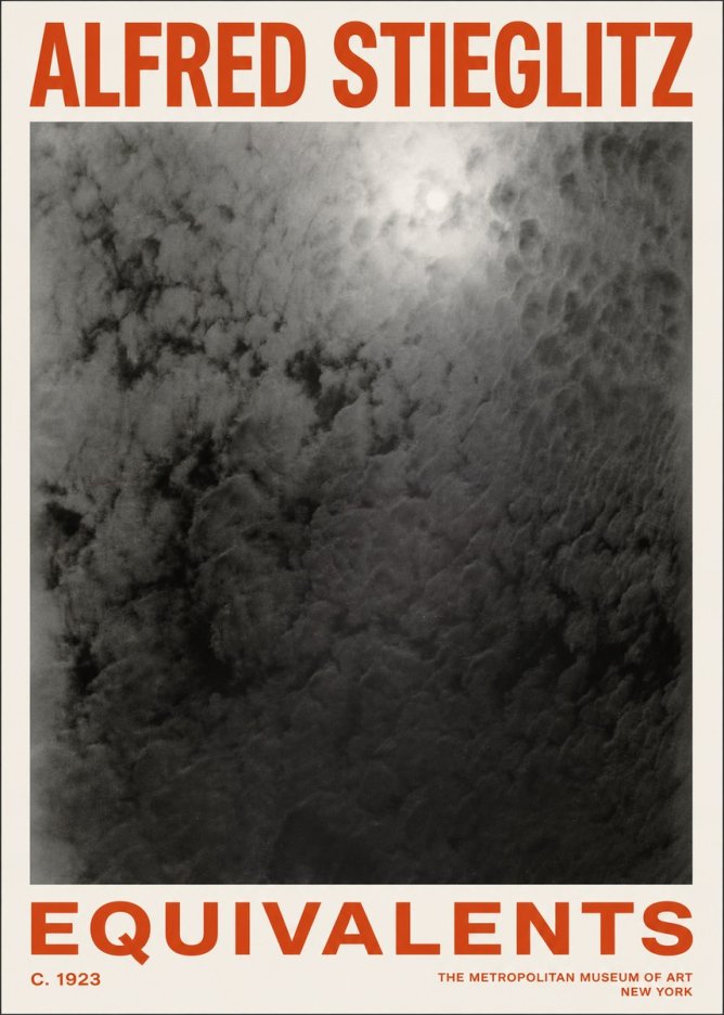 Alfred Stieglitz Equivalents IV No2 - Poszter