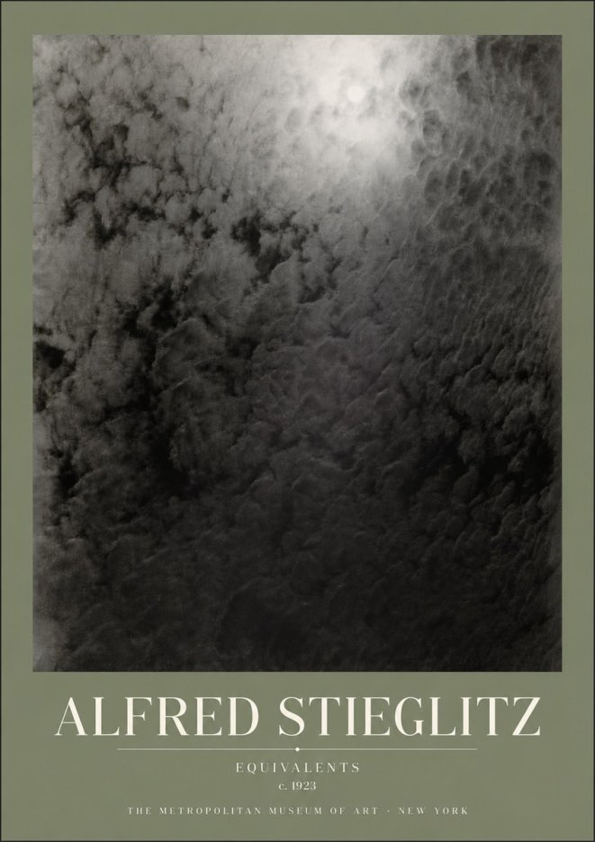 Alfred Stieglitz Equivalents IV No3 - Poszter