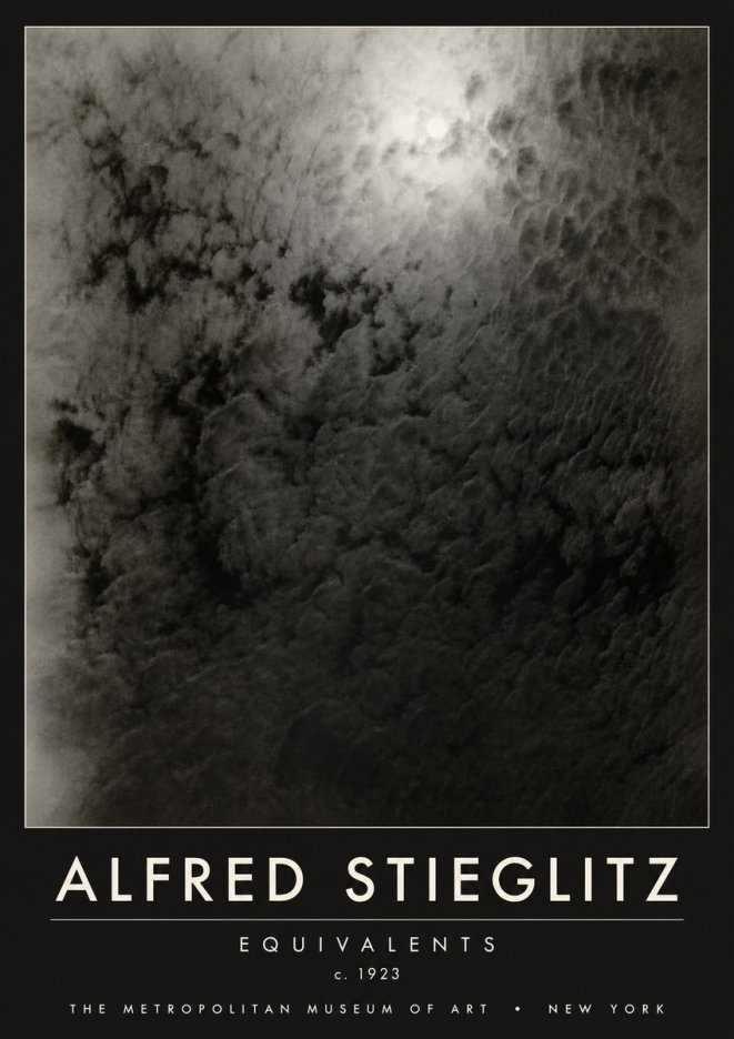 Alfred Stieglitz Equivalents IV No6 - Poszter