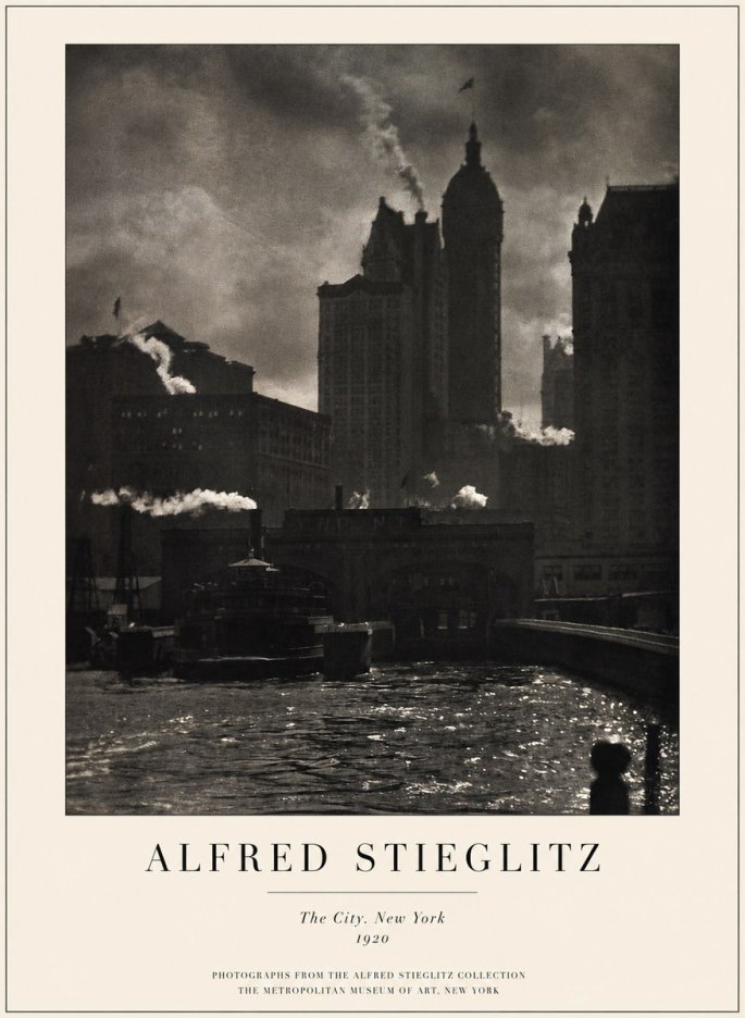 Alfred Stieglitz The City. New York No1 - Poszter