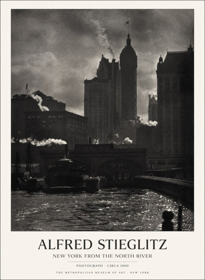 Alfred Stieglitz The City. New York No4 - Poszter
