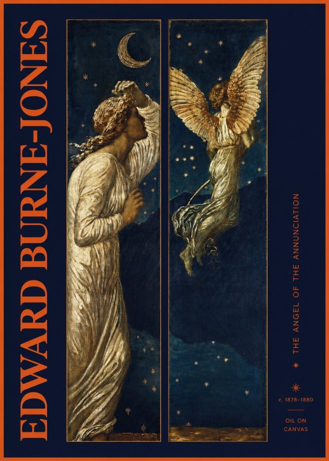 Edward Burne-Jones The Angel of the Annunciation No2 - Poszter