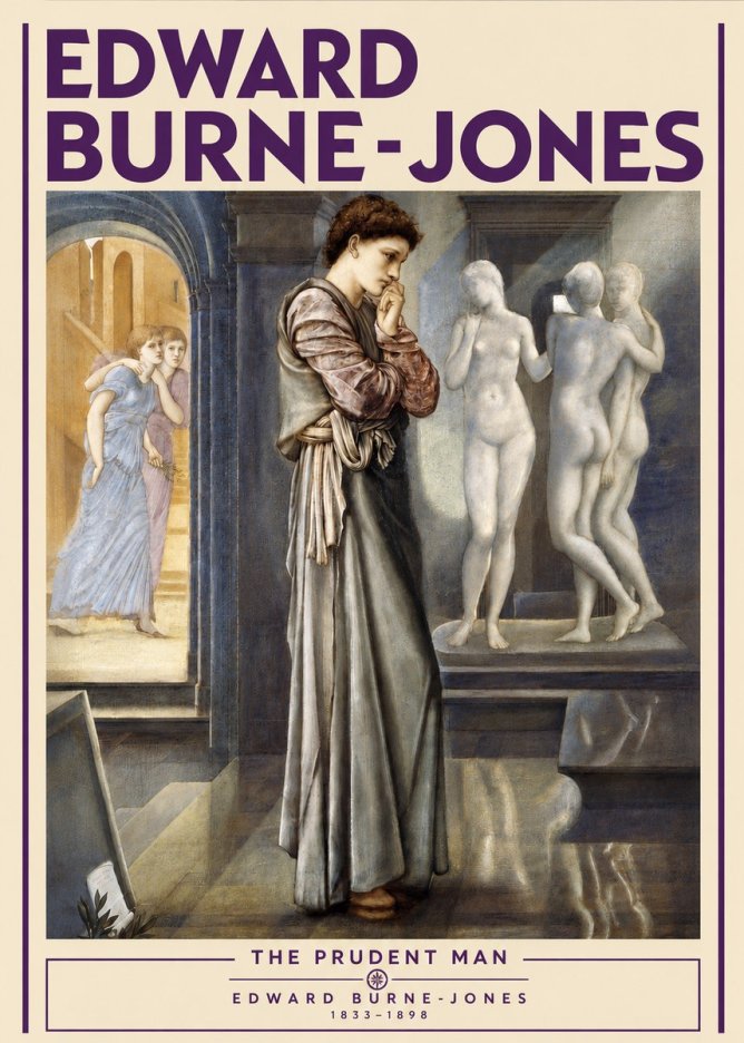 Edward Burne-Jones The Prudent Man No4 - Poszter