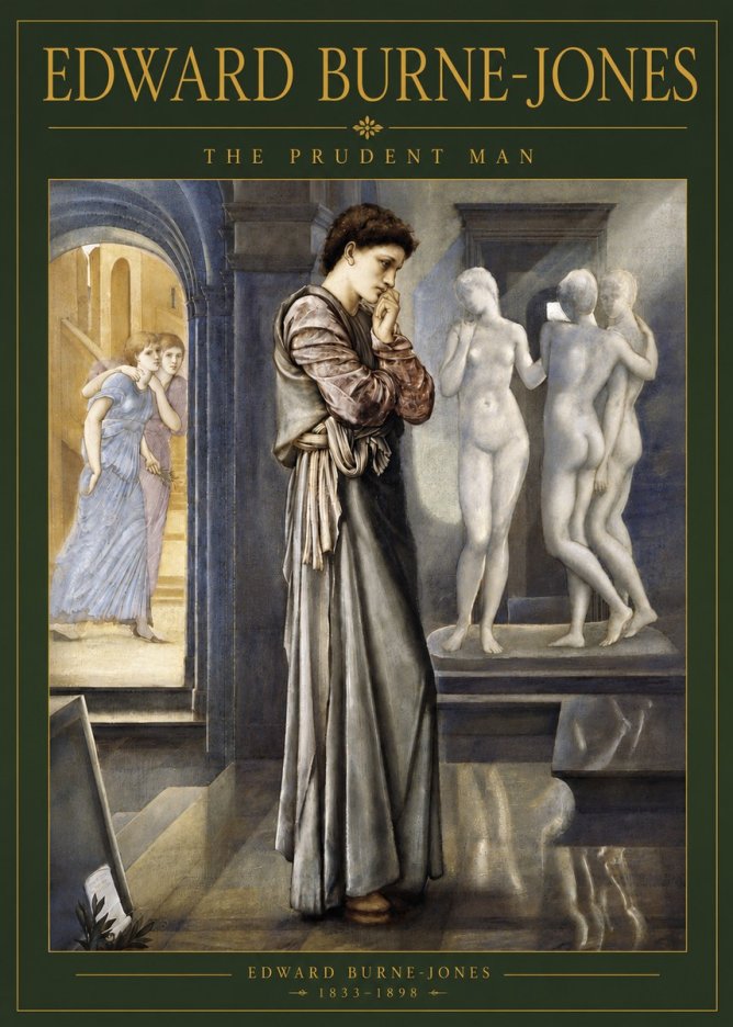 Edward Burne-Jones The Prudent Man No6 - Poszter