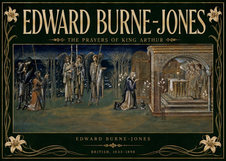 Edward Burne-Jones The Prayers of King Arthur No6 - Poszter