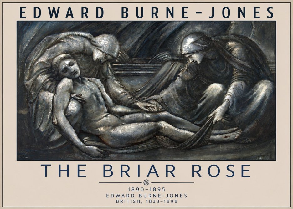 Edward Burne-Jones The Briar Rose No3 - Poszter