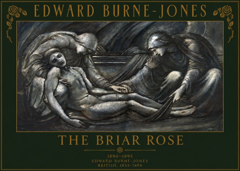 Edward Burne-Jones The Briar Rose No4 - Poszter