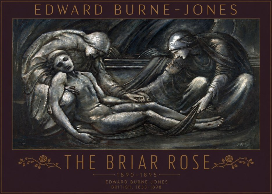 Edward Burne-Jones The Briar Rose No5 - Poszter