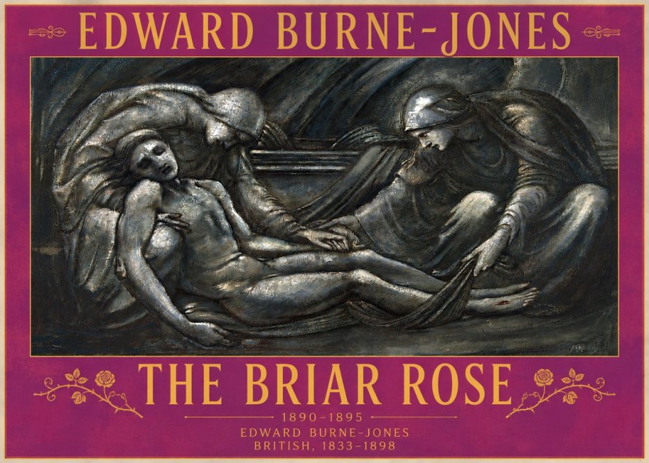 Edward Burne-Jones The Briar Rose No6 - Poszter