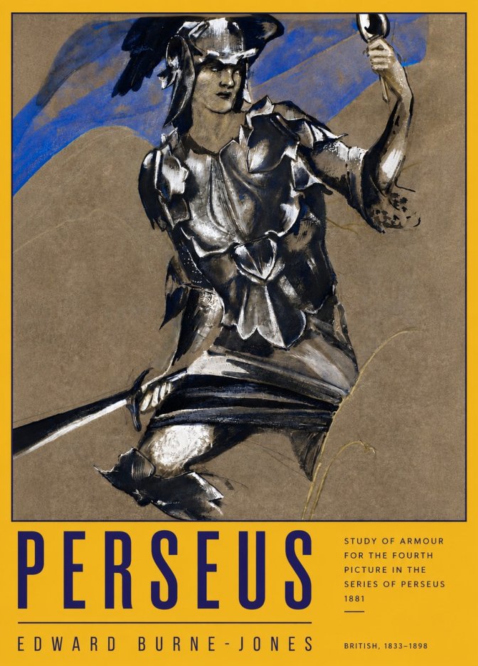 Edward Burne-Jones Perseus No3 - Poszter