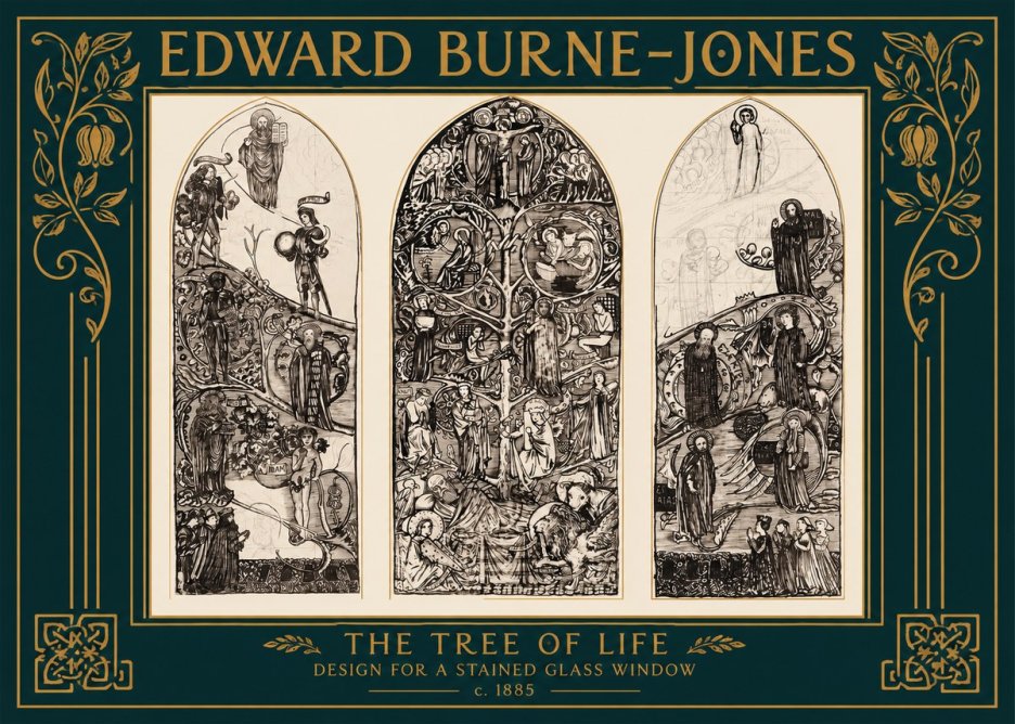 Edward Burne-Jones The Tree of Life No2 - Poszter