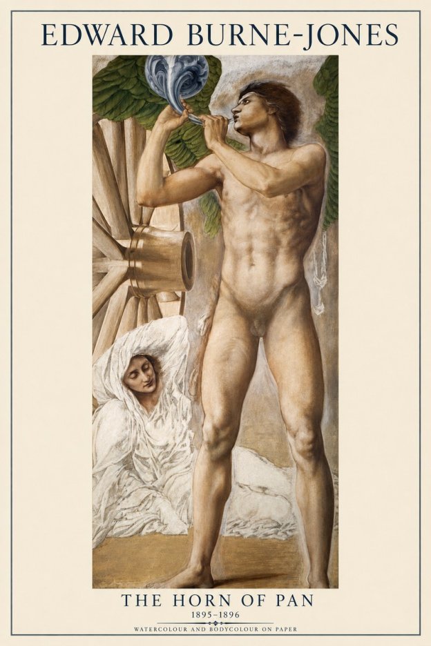 Edward Burne-Jones The Hour of the Soul No2 - Poszter